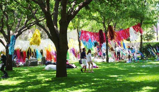 Nasher XChange 10+ Day celebrates ten years in garden full of activities